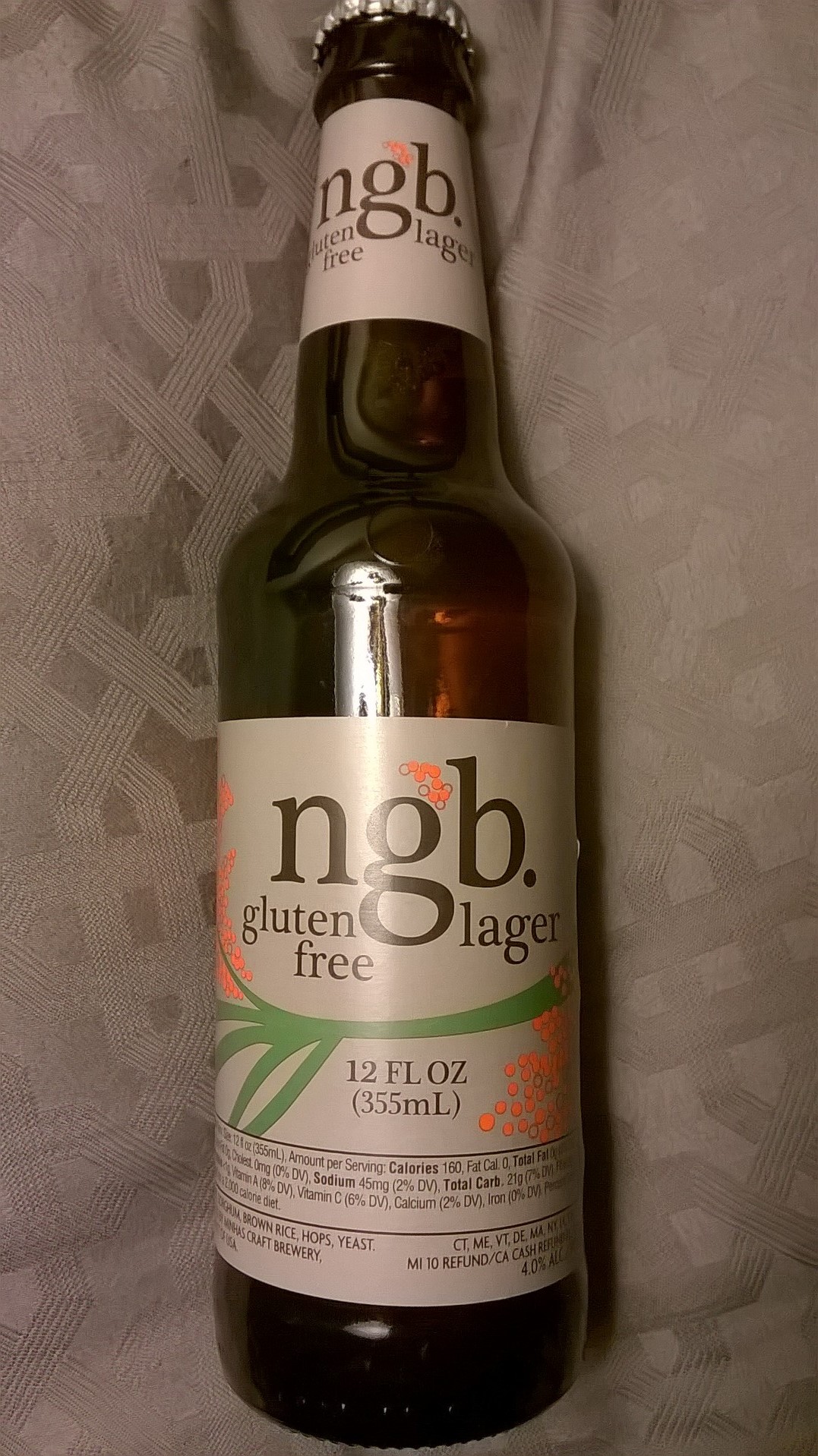 ngb. Gluten Free Lager