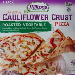 Milton’s Craft Bakers Cauliflower Pizza – Gluten Intolerance Group of